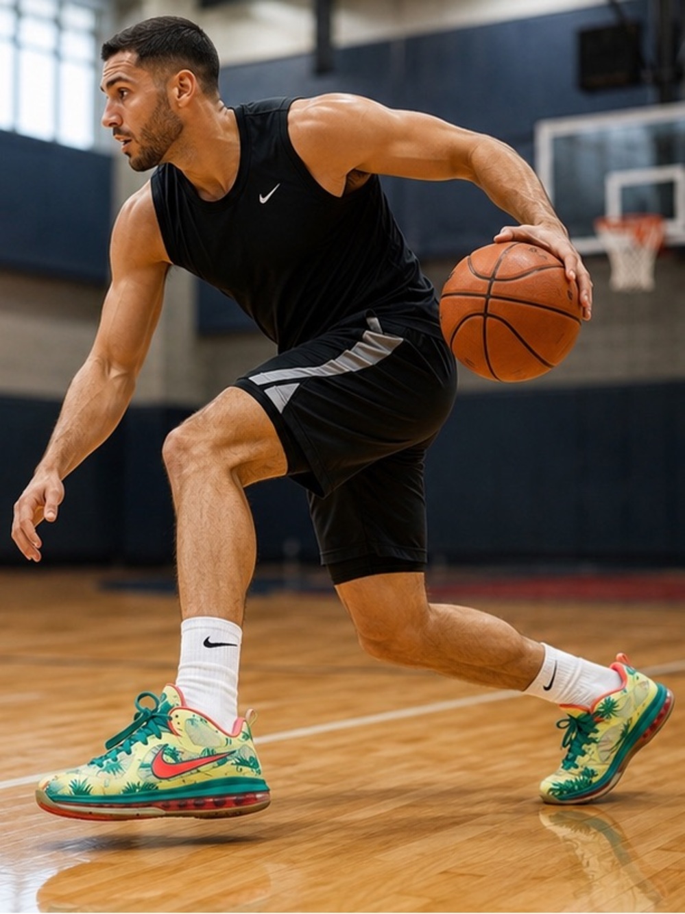 Nike LeBron 9 Low
"LeBronald Palmer'
(D09355-300)